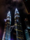 The iconic Petronas Twin Tower KLCC