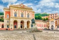 The iconic Piazza XV marzo, old town of Cosenza, Italy