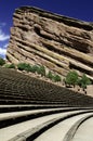 Iconic Red Rocks Amphitheater in Morrison, Colorado Royalty Free Stock Photo