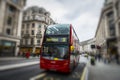 The iconic red Routemaster Bus in London Royalty Free Stock Photo