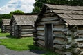 Iconic Revolutionary War cabins at Valley Forge