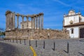 The iconic Roman Temple dedicated to the Emperor cult