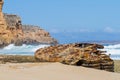 The iconic shipwreck of the SS Ferret and Ethel had the sand uncovered by a large storm on Ethel Beach, Yorke Peninsula, South Au