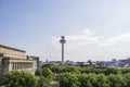 Liverpool st georges hall and radio city tower Royalty Free Stock Photo