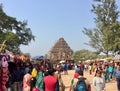 The iconic Sun Temple at Konark, Odisha Royalty Free Stock Photo