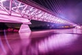 The iconic Sundial Bridge in Redding, California Royalty Free Stock Photo