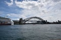 Iconic Sydney Harbor Bridge in AUSTRALIA