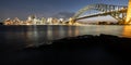 Sydney Harbour Bridge and the city in Australia
