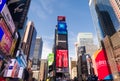 New York City, United States - June 8,2019 Times Square in Downtown Manhattan