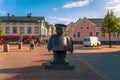 The Iconic Toripollisi sculpture in Oulu Finland Royalty Free Stock Photo