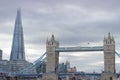 Iconic Tower Bridge of London Royalty Free Stock Photo