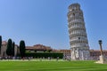 Iconic Tower of Pisa, also known as the Torre Pendente, stands proudly in the Italian city of Pisa