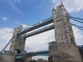 Tower Bridge over the River Thames.