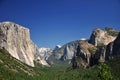 Iconic View of Half-Dome and El-Capitan, Yosemite