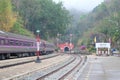 Iconic view of at Khun Tan railway station