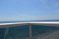 An iconic view of the ocean from a penthouse is truly special Royalty Free Stock Photo