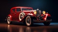 Iconic Vintage Car Retro Beauty