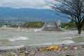 Iconic bridge in Palu destroyed by tsunami captured in high