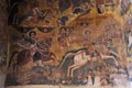 Iconographic scenes in Abreha Atsbeha church in Ethiopia