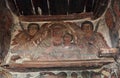 Iconographic scenes in Petros we Paulos church in Tigray regio