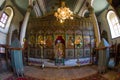 The iconostasis of the Church of St. Nicholas in Zheravna Royalty Free Stock Photo