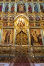 The Iconostasis of the Resurrection cathedral of the Voskresensky New-Jerusalem stavropegial male monastery, Istra, Moscow region