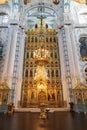 The Iconostasis of the Resurrection cathedral of the Voskresensky New-Jerusalem stavropegial male monastery, Istra, Moscow