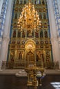 The Iconostasis of the Resurrection cathedral of the Voskresensky New-Jerusalem stavropegial male monastery, Istra, Moscow region