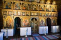 Iconostasis in slovak orthodox church Royalty Free Stock Photo