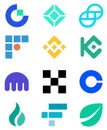 Icons of the best cryptocurrency spot exchanges. Top 12.