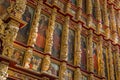 Icons in the Cathedral of the Ryazan Kremlin - Russia Royalty Free Stock Photo