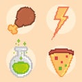 icons collection pixel art
