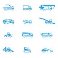 Icons for different types of special vehicles, part 3