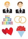 Icons gay wedding