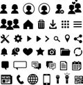 40 icons for mobile applications