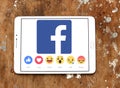 Facebook like button Empathetic Emoji icons