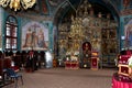Icons painted by Nicolae Grogorescu inside Monastery Zamfira