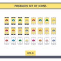 Icons with Pokemon
