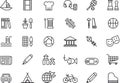 Icons related to leisure activities