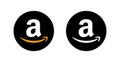amazon Logo vector illustration, amazon Icon vector. amazon APP logo icon. Royalty Free Stock Photo