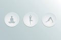 icons yoga asanas