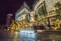 Charoen Nakhon Road,Khlong San,Bangkok,Thailand on December 10,2018:Beautiful arts and architecture at ICONSIAM,the new shopping c