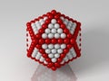 Icosahedron Royalty Free Stock Photo