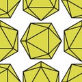 Icosahedron pattern vector2