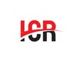 ICR Letter Initial Logo Design Vector Illustration Royalty Free Stock Photo
