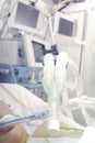 ICU patient Royalty Free Stock Photo