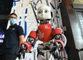 ICub is a research-grade humanoid robot designed by IIT to help developing and testing embodied AI algorithms