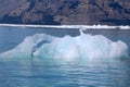 Alaska, iceberg in Icy Bay of the Wrangell-Saint-Elias Wilderness Royalty Free Stock Photo