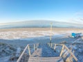 Baltic Sea in winter Royalty Free Stock Photo