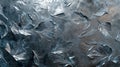 Icy Blue and Gray Frozen Leaf Texture Background Royalty Free Stock Photo